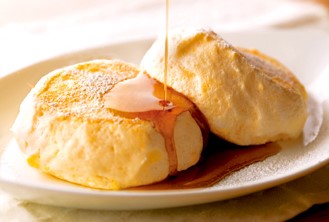 “むさしの森珈琲特製” ふわっとろパンケーキ