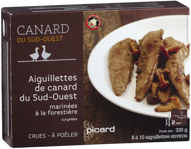 フランス南西部産 鴨肉のソテー キノコソース