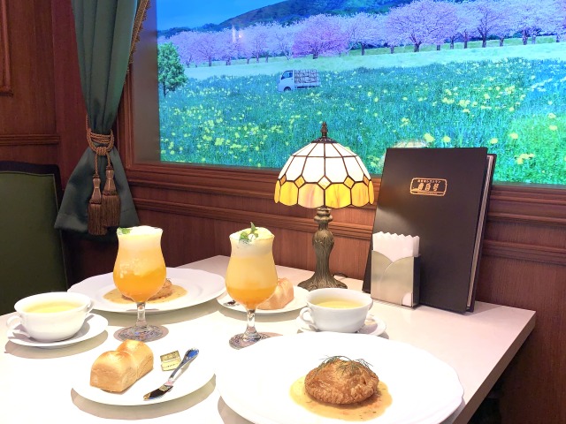 流れる映像が美しくて、旅気分も満喫できる