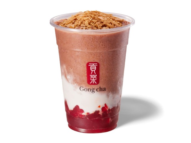 【ゴンチャ】「あまおう®トルテ ショコラフローズン」M／680円