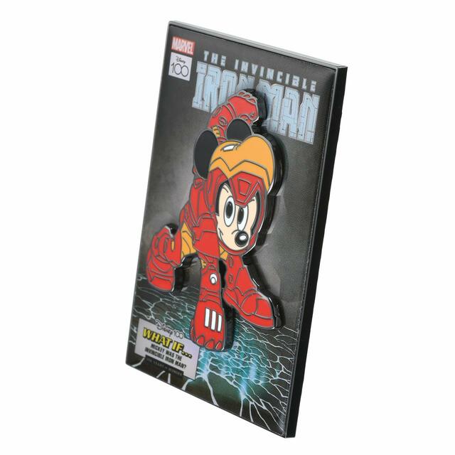 マーベル ミッキー ピンバッジ The Invincible Iron Man Disney100 special MARVEL comic cover series 2,090円 