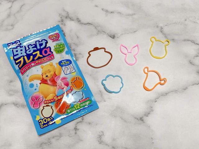 アース　虫よけブレスα ブレスレットタイプ［プーさんデザイン］／税込383円（Amazon価格）
