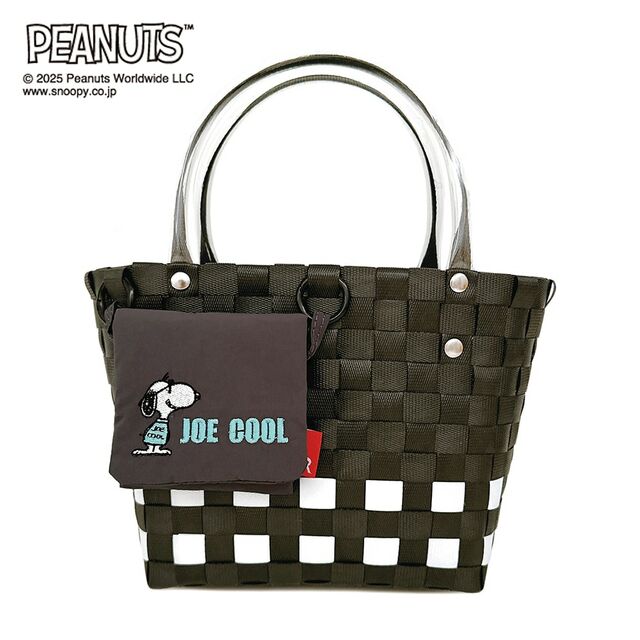 編みバッグ/ベビールー「スヌーピー」