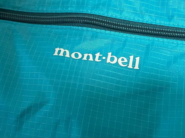 【mont-bell ポケッタブルライトトートS】シンプルなロゴがおしゃれ!