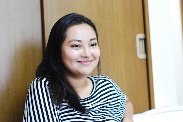 笑顔がとっても素敵な今回のCOOK、セシルさん。ちなみに、お肌がピチピチです