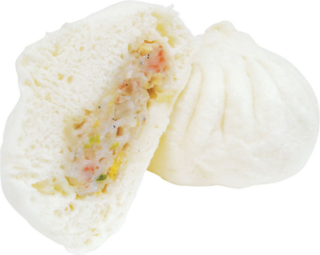 神奈川県・湘南名物「しらすまん」（江ノ島アイランドスパ）