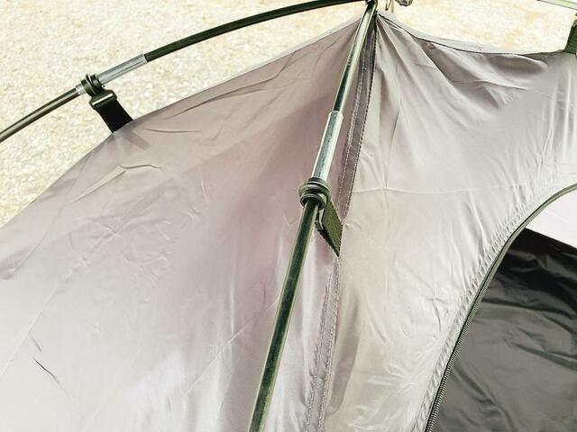 【ワークマン 【WEB限定】BASICドームテント 1人用 （キャノピー110cm）】シンプルながら魅力満載のテント