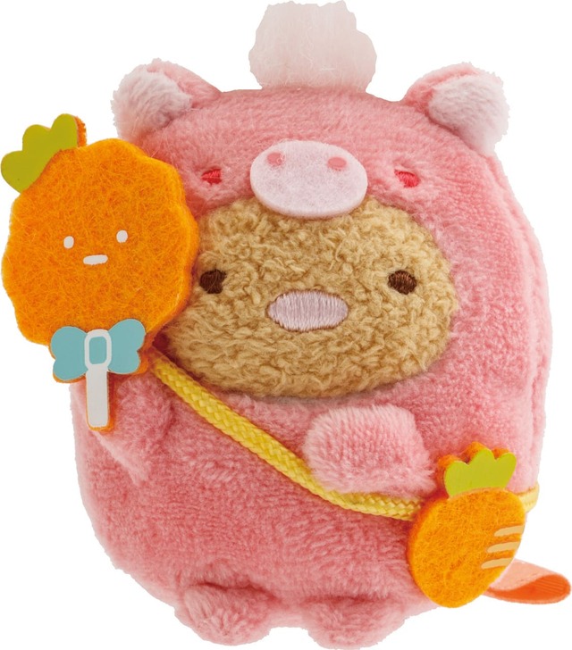 【すみっコぐらし新商品】「てのりぬいぐるみ」とんかつ 1,540 円