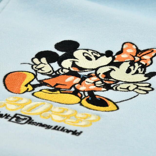 ミッキー&ミニー パーカー ブルー M L DATED 2023 8,580円