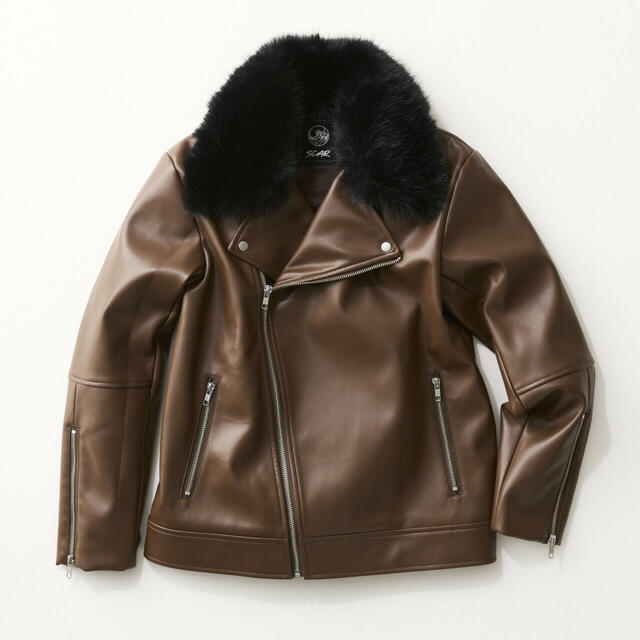 ユニセックスライダースジャケット「ライオン・キング/スカー」｜21,800円（税込）