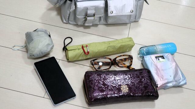 【GU アウトポケットバッグ】メイン収納だけでこれだけの物が入りました！