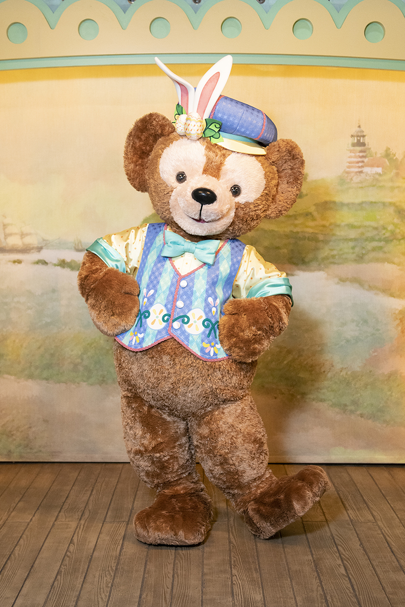 ディズニー・イースター】 うさ耳が可愛すぎ! ダッフィーとシェリー
