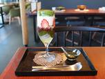 「宇治抹茶のブリュレ仕立てパフェ」1,300円（税別）