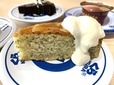 紅茶とアーモンドのケーキ（280円）