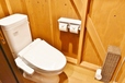 トイレも清潔!