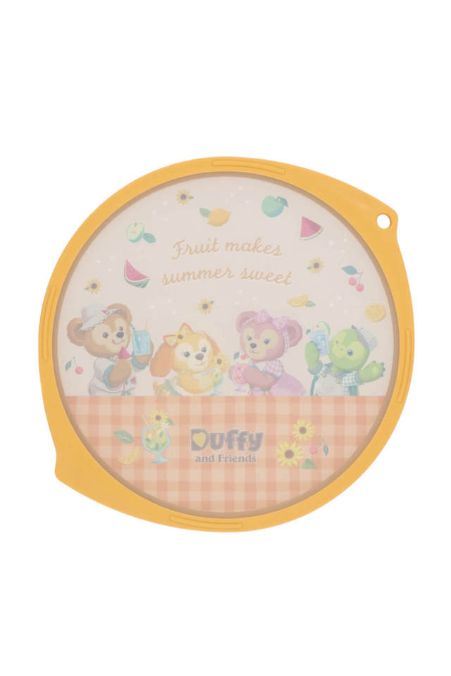 カッティングボード 2,500円｜サイズ：縦約26×横約26cm｜ダッフィー＆フレンズのテイスティ・サマー・サプライズ