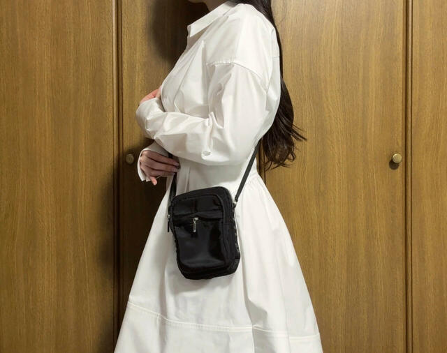 シンプルなデザインで合わせやすい!