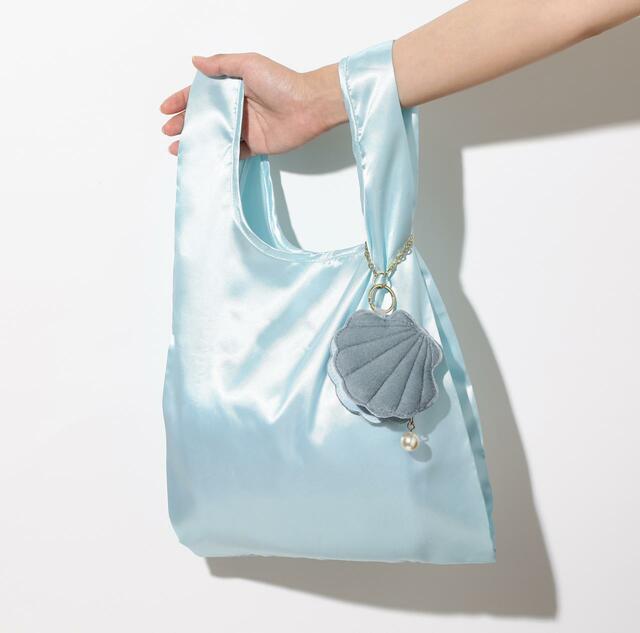 【Francfrancのバッグ売上ランキング 9位】「バッグチャームエコバッグ シェル ミント」1,700円（税込）