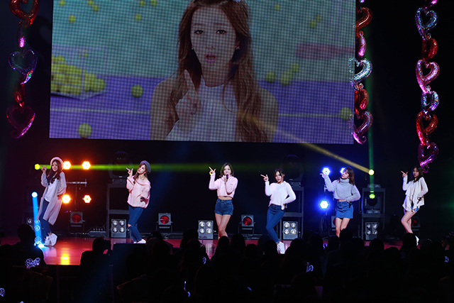 Apink日本初のファンミーティング「Pink Valentine with U」