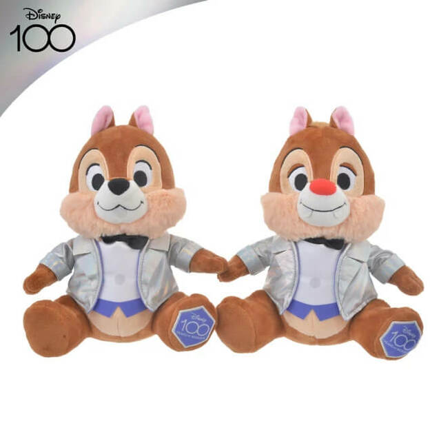 チップ&デール ぬいぐるみ The Disney100 Platinum Celebration Collection 4,400円