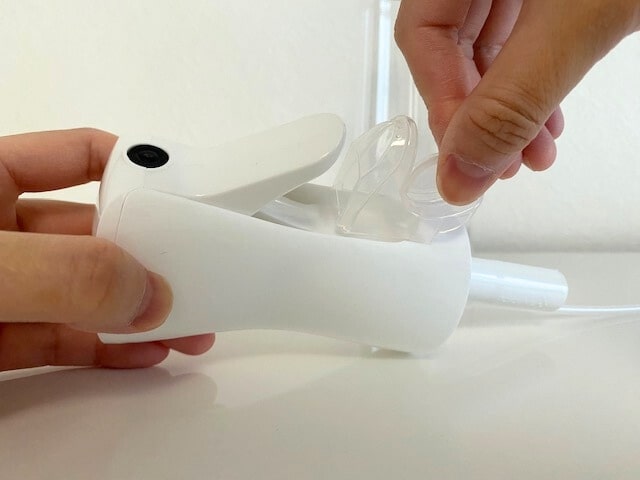 【カインズ 高機能スプレーマイクロミスト】トリガー下部のストッパーをはずして、いざ検証！