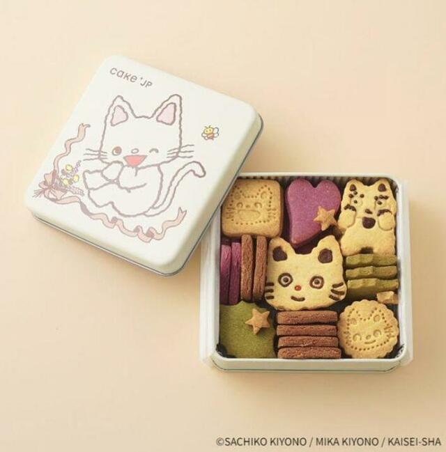 「ノンタンのたんじょうびクッキー缶」<価格:3,301円(税込)> 【大人気の絵本コラボクッキーが渋谷で買える♪ポップアップストア「名作絵本のクッキー缶セレクション by Cake.jp」がオープン!】