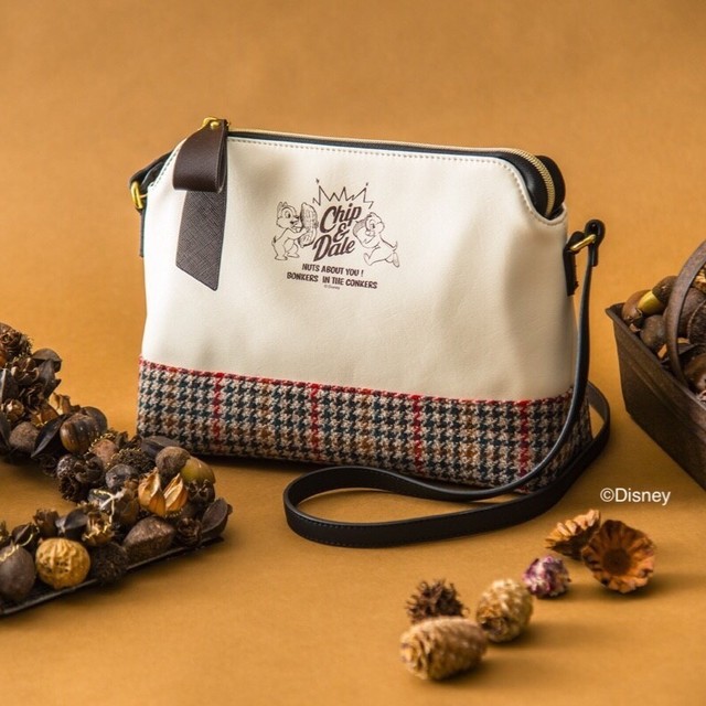 ツイードコンビショルダーバッグ 8,424円