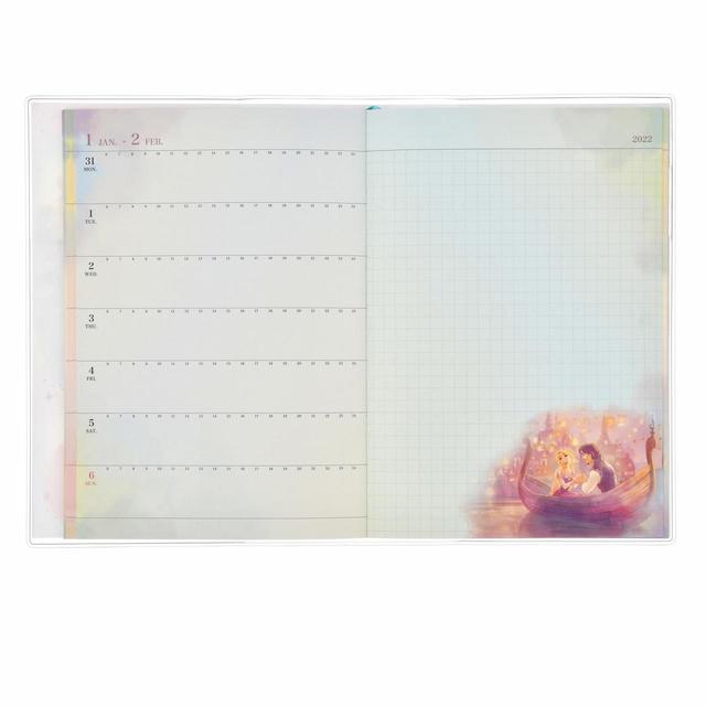 手帳（マンスリー・バーチカルタイプ）＜ディズニープリンセス＞