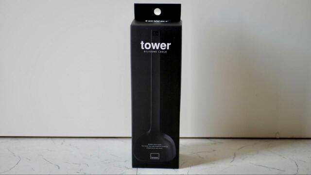 【山崎実業　シリコーンお玉】1本で“すくう、そそぐ、置ける、計れる”と人気！