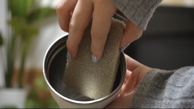 【TYESO タンブラー】蓋を外すことができて洗浄もラクラクです