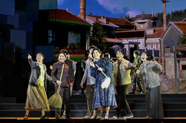 北朝鮮村の人たち