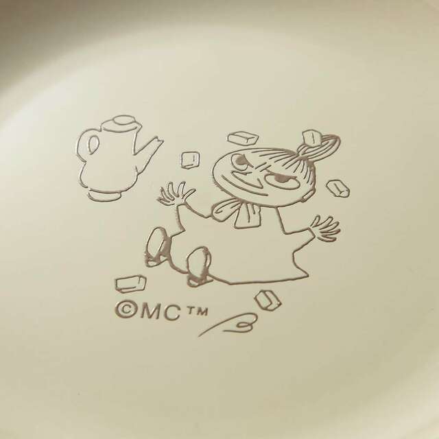 余分な油をカットできるプレート 「ムーミン」