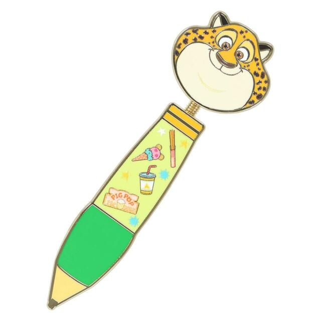 ピンバッジ 1,200円|東京ディズニーリゾート『ズートピア2』グッズ|販売店舗:東京ディズニーランド「グランドエンポーリアム」、東京ディズニーシー「スチームボート・ミッキーズ」|発売日:2025年11月26日(水)