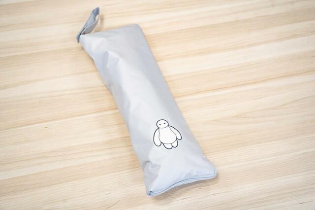 ベイマックス 折りたたみ傘 晴雨兼用 ポーチ入り ワンポイント SHINY DAY 4,000円