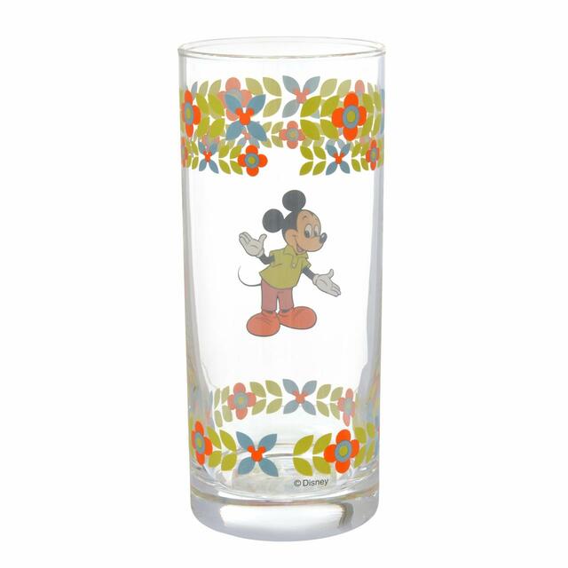 ミッキー グラス ロング DISNEY レトロ喫茶 1,980円
