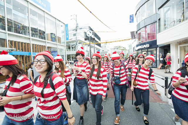 街中がウォーリーだらけ！ 過去のイベントの模様