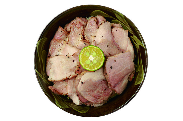 キビまる豚ローストポーク丼