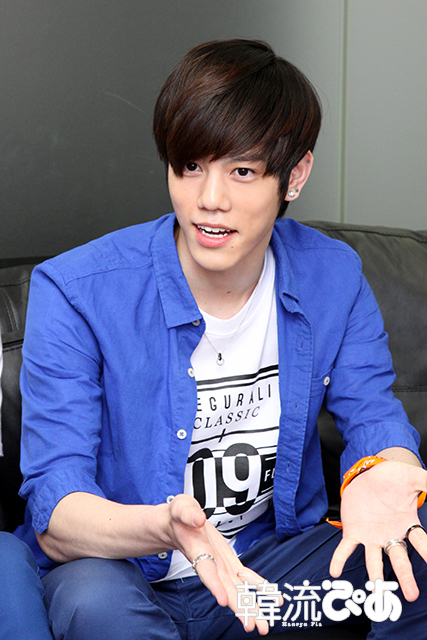 N.Flyingチャ・フン＠「韓流ぴあ 7月号」取材