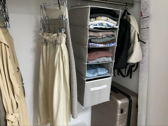 【ニトリ　クローゼット収納】デッドスペースが多いクローゼットをニトリの商品だけで大改造！