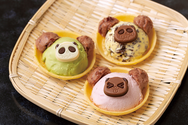 みつばちパンダ（380円）｜甘味処 みつばち