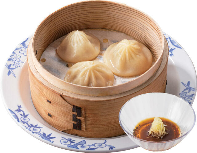 【バーミヤンのメニュー人気ランキング 3位】「小籠包[3コ]」384円（税込）