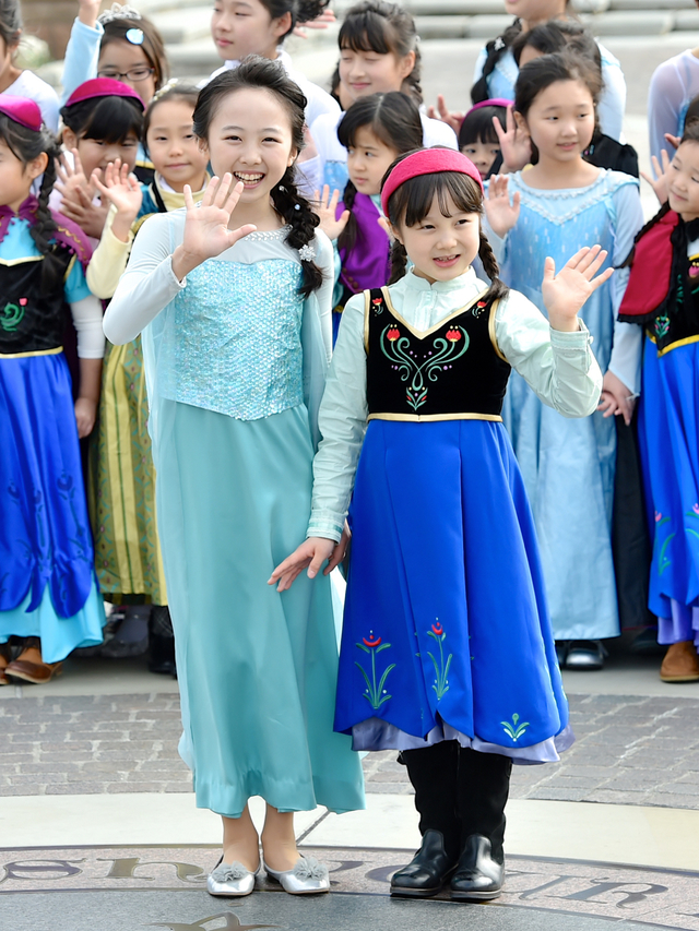 アナとエルサのウィンターグリーティング