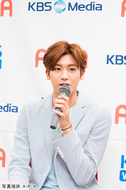 パク・ヒョンシク『家族なのにどうして？』会見＠東京国際フォーラム ホールC