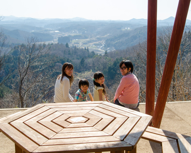 ちょっと休憩。雄大な眺めが素敵!