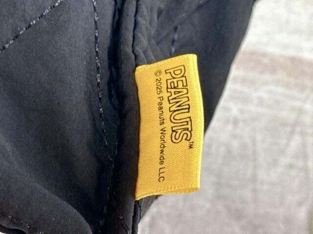 バッグ前面の右下部にはイエローのロゴタグ付き