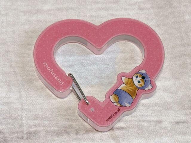 ピンクはハート形！