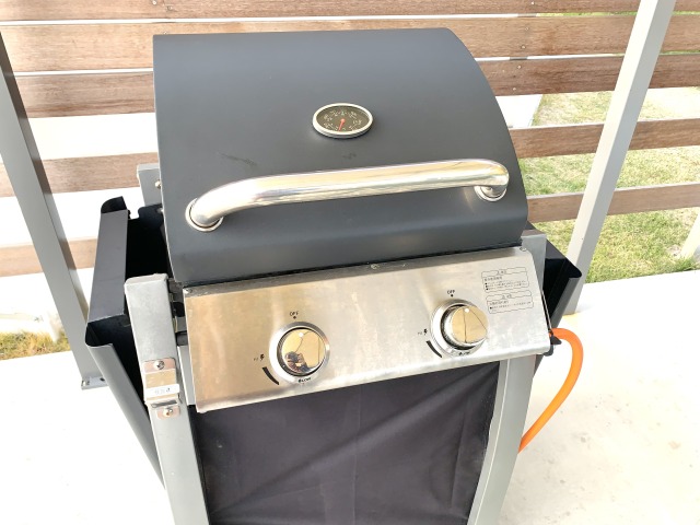 小さめだけど十分な火力のBBQコンロ