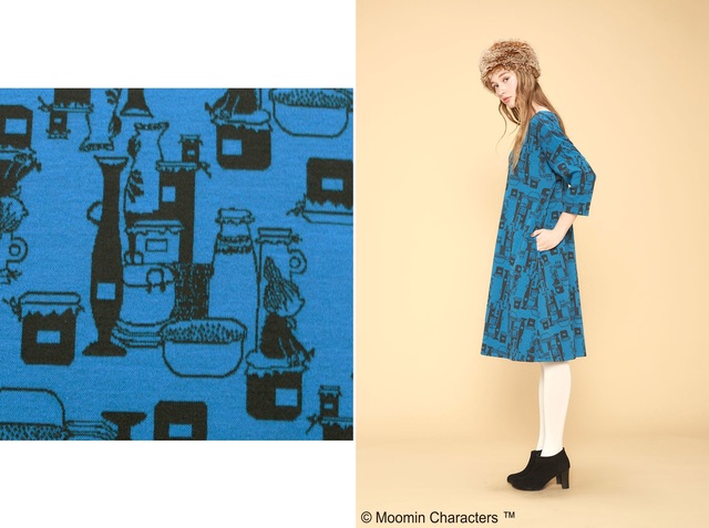 リトルミイ カットソージャカードのやわらかワンピース 6,900円（税別）