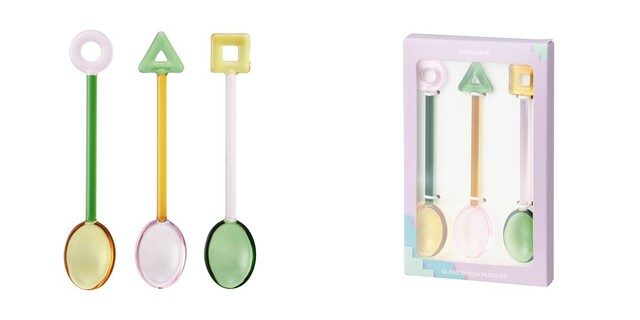 「SQUID GAME スプーンマドラーセット」　1,800円（税込）