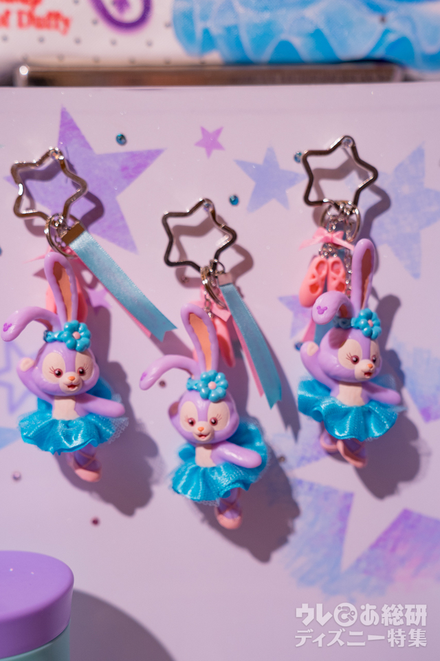 キーチェーン 1,300円｜長さ約12cm｜ステラ・ルー｜2017年4月10日（月）発売｜マクダックス・デパートメントストア｜東京ディズニーシー